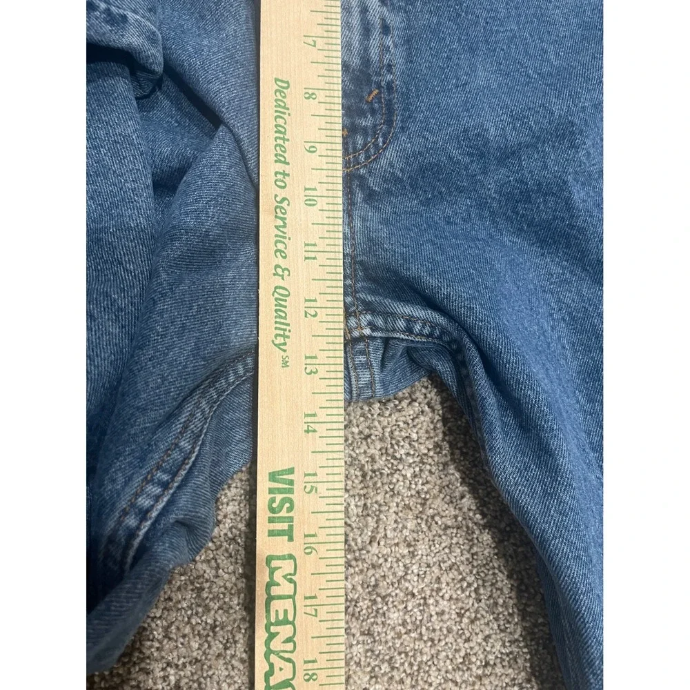 Vintage 1998 Levis 550 Relaxed Fit Mens Blue Denim Jeans 38x32 Medium Wash